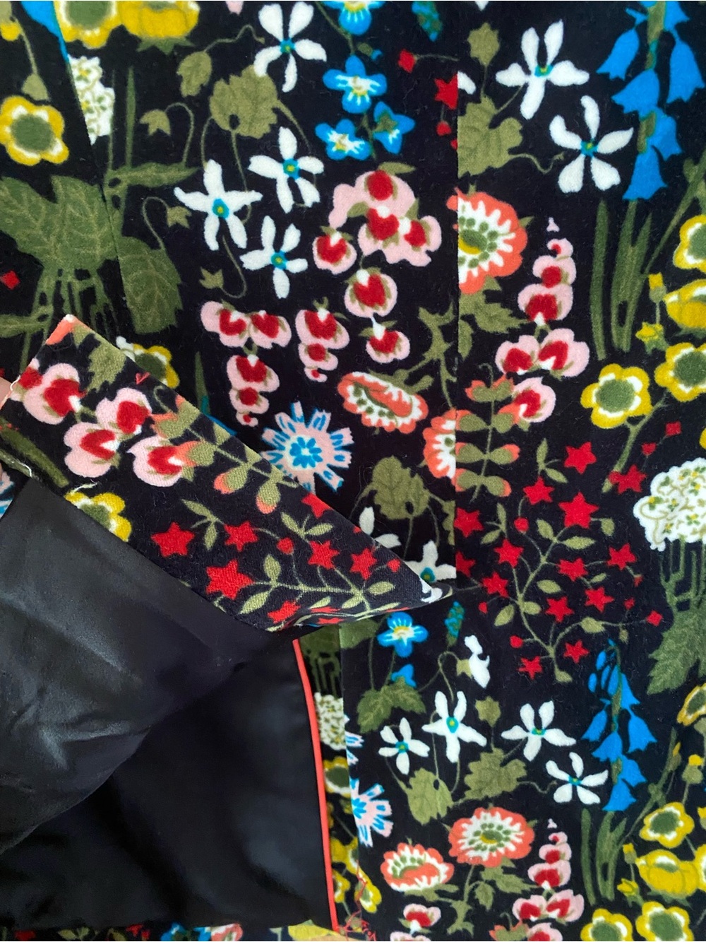 NWOT BODEN Velvet Emilia Blazer size 8 fantastic looking design - Picture 6 of 16